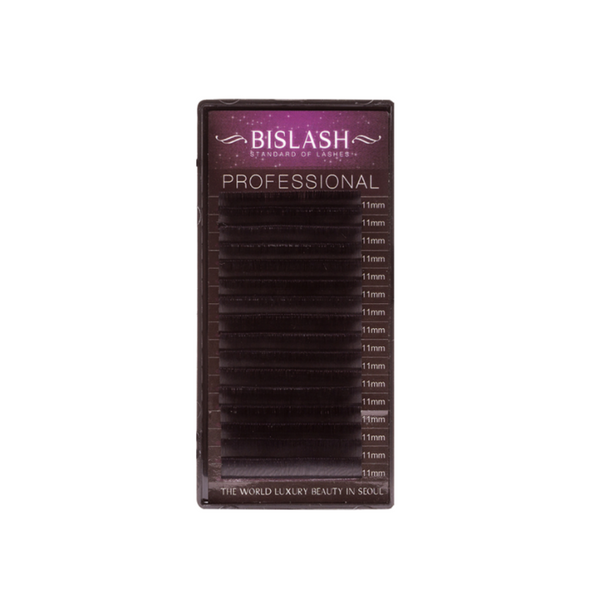 Bislash Flat Lashes - D 0.15 Bislash