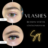 Vlashes SXY russian Volym lösögonfransar Vlashes