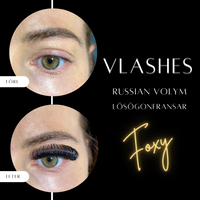 Vlashes FOXY russian Volym lösögonfransar Vlashes