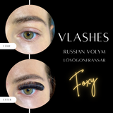 Vlashes FOXY russian Volym lösögonfransar Vlashes